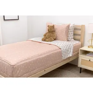 Over The Rainbow Zipper Bedding Sets, Pink Bedding Set for Bedroom Linens Collection