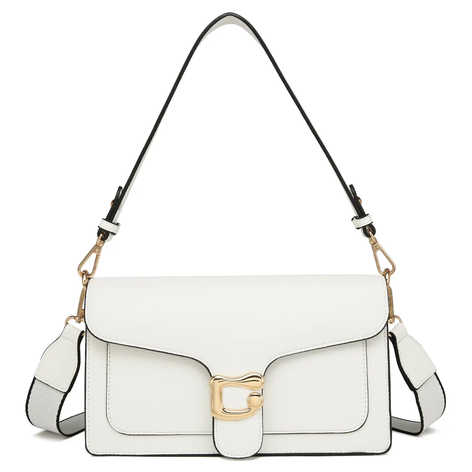 Travistar Crossbody Bags for Women Trendy - Small Cross Body Purse Shoulder Bag Leather Handbags Evening Clutch with 2 Straps