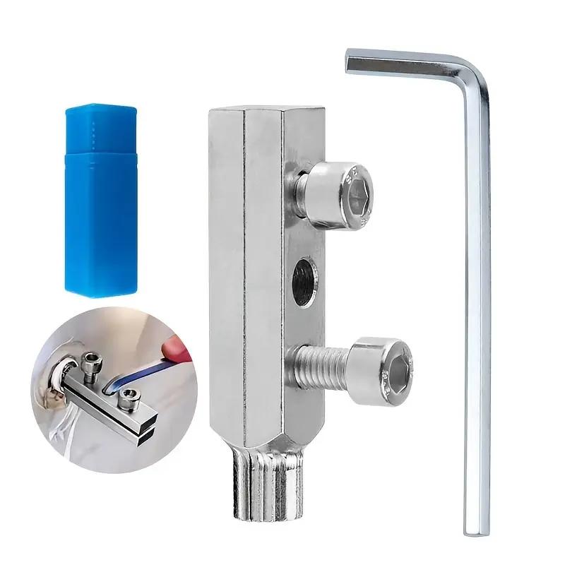 Wire Stripping Pipe Thread Extractor Set, Suitable for Damaged Pipe Thread Remover and Extractor, Simple Bolt Extractor