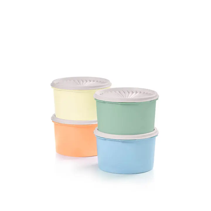 Vintage Small Decorator Canister and bowl sets