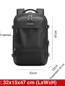 Simple Large Capacity Travel Backpack, Multi-Pocket Casual Daypack for Students & Travel, Ideal for Daily Use and Adventures, Multi Compartment Backpack