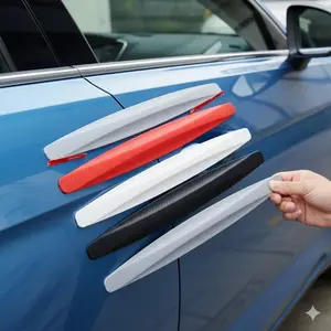Universal Car Bumper Guard 2-Pack: Anti-Scratch Protective Edge for Sedans & SUVs, Easy Install Door Corner Protector, Durable Impact Protection
