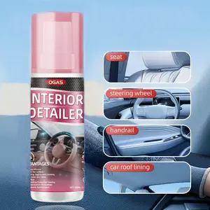 Premium Car Interior & Leather Cleaner Spray 2026 Upgrade All Purpose Car Interior Detailer for Dashboards Seats Leather