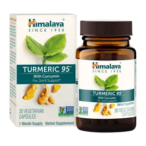 Himalaya Turmeric 95 - Herbal Supplement with Turmeric Curcumin for Joint Support and Mobility, 95% Curcuminoids - Vegan, Non-GMO, Gluten Free, 600 mg, 30 Capsules