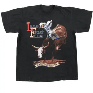 Vintage 80's Lane Frost Rodeo Memorial T-Shirt, Cowboy Trendy 2025 Shirt, Gift For Men-Womens.