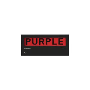 Purple Brand Boxer Brief Single - Red