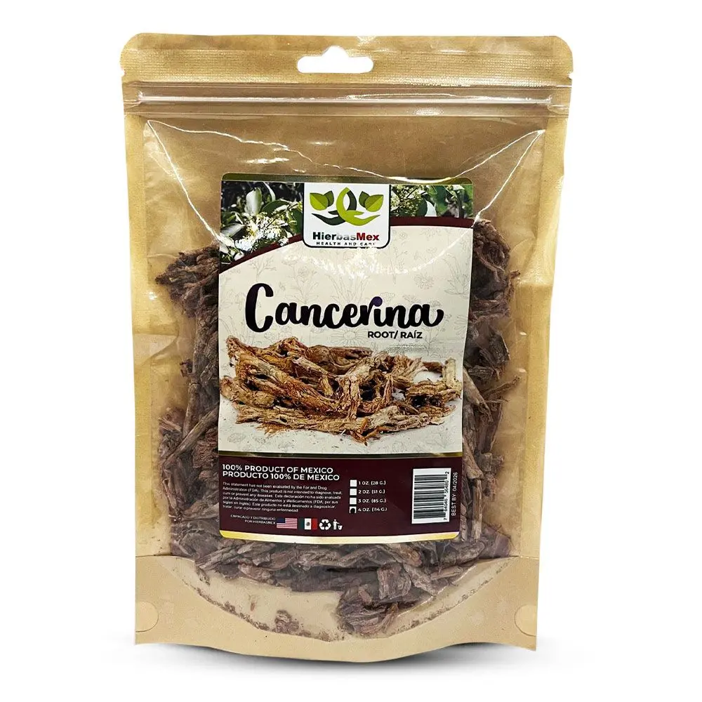 Hierbasmex - Cancerina Root Tea - Raiz Cancerina Wellness Tea Mexican Culture