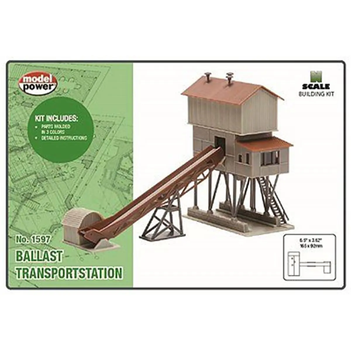 212 MAIN High Quality Innovative Small Animal DIY Kits - N Scale Ballast Transportation Building Kit for Creating Dream World, Create Dream World