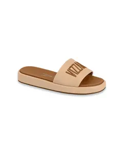 Camel Logo Slide Sandal for Women - Comfortable Everyday Footwear with Versatile Design - Perfect for Casual Looks - Walking Shoes