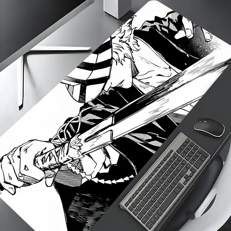 Anime Pattern Mouse Pad, Rectangle Gaming Mouse Pad, Non-slip Rubber Base Desk Keyboard Mat for Home Office, Computer Accessories for Desk, Desk Gadgets, Gaming Desk Accessory, Office Desk Accessories