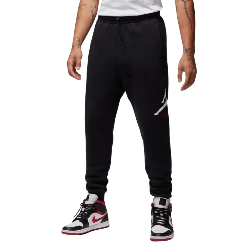 Air Jordan Men's Essentials Classic Cotton Blend Joggers - Sports Pants with a Brushed Interior for Warmth and an Adjustable Drawcord, Soft, Casual, Pocket, Elastic Waistband, Fleece Material, Back And Side Pockets, Smooth Outer, Machine Wash, Cotton-Poly