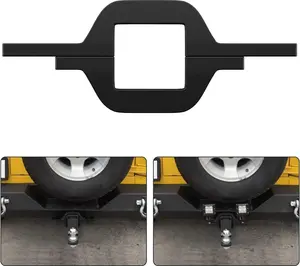 Nilight Tow Hitch Bracket 2" Universal Mounting Kit Reverse Road LED Work Light for Truck SUV Trailer RV