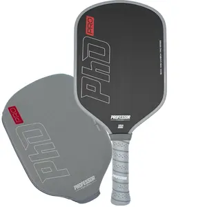 PhD PRO 16MM Raw Carbon Thermoformed Paddle + Free Cover