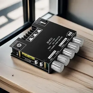 2.1 Channel Digital Power Amplifier Module, 50W*2+100W Audio Conversion Debugging Tool, Audio & Video Product for Home Theater KTV System, Smartphone