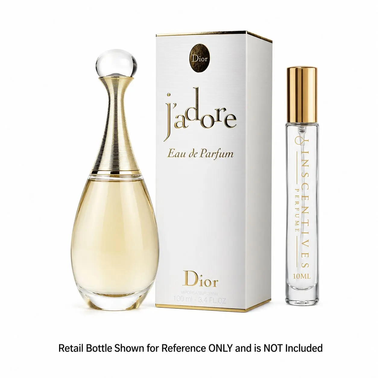 Dior J'adore EDP 10ml Travel Bottle Dior J'adore EDP 10ml Travel Bottle