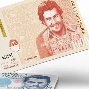 Pablo Escobar , the Ultimate Rectangle Sticker for Anywhere & Anything  Minimal Tech Style | Waterproof | Perfect Fit for Laptops, Cards & Accessories