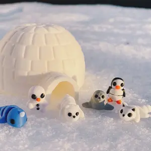 Mini Igloo Playset | 3D printed Minis