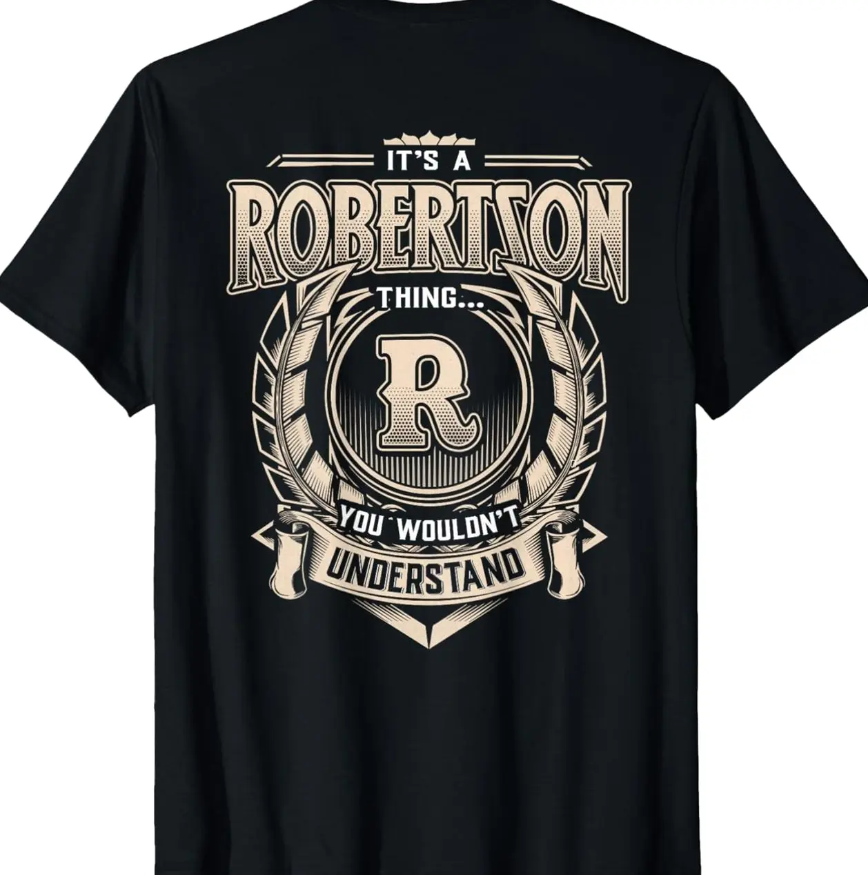 Robertson Last Name Shirt It's A Robertson Thing T-Shirt 48A