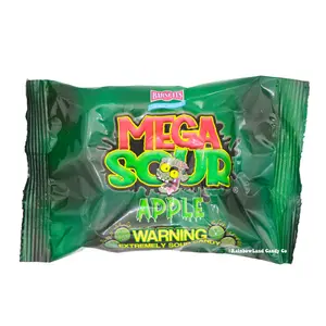 Mega Sour Apple - Extremely Sour Candy - Sour Hard Candy - UK Sweets - Sour Candy Challenge - Sour Balls