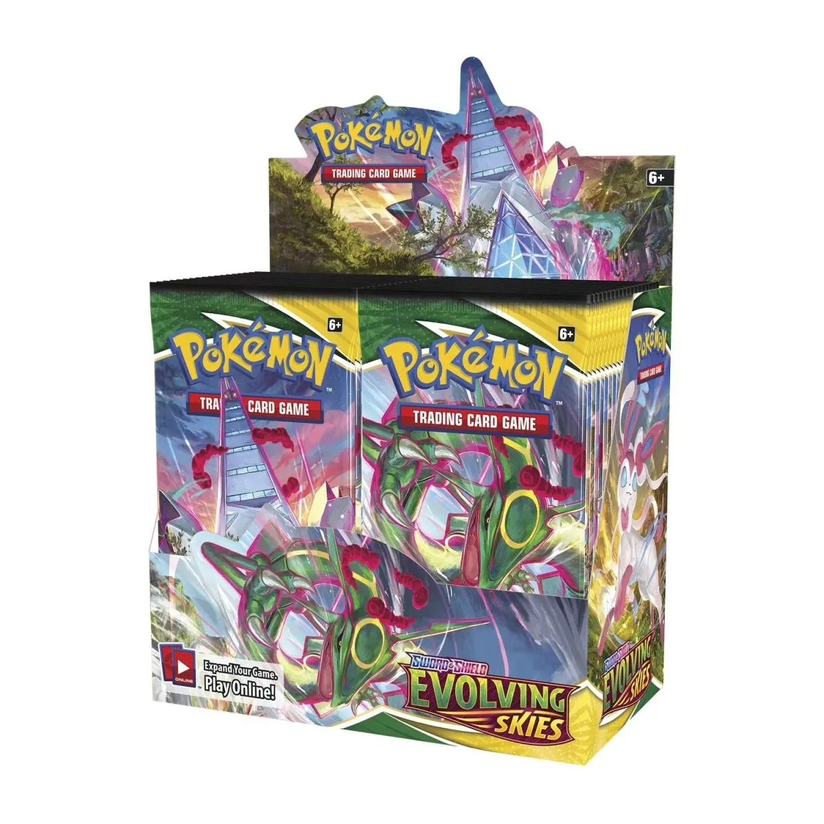 Pokémon TCG: Sword & Shield—Evolving Skies Booster Box (36 Packs)