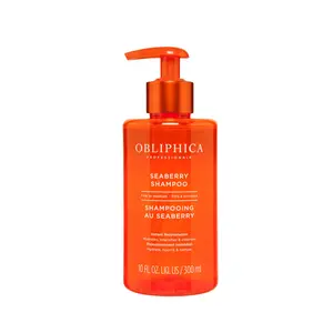 Obliphica Seaberry Shampoo – Fine to Medium – Volumizing Cleanser for Thin, Breakage-Prone Hair