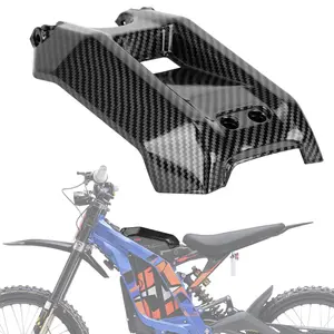 Battery Cover Water Transfer Carbon Fiber Battery Guard Pattern for Surron Light Bee X Off-road Electric Bike Motorcycle Accessories Sur-ron Parts Suron