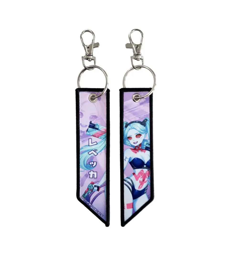 Becca Jet Tag Keychain Double-Sided Design Compact and Convenient for Car Keys Water Bottles and Backpacks Includes 1x Jet Tag