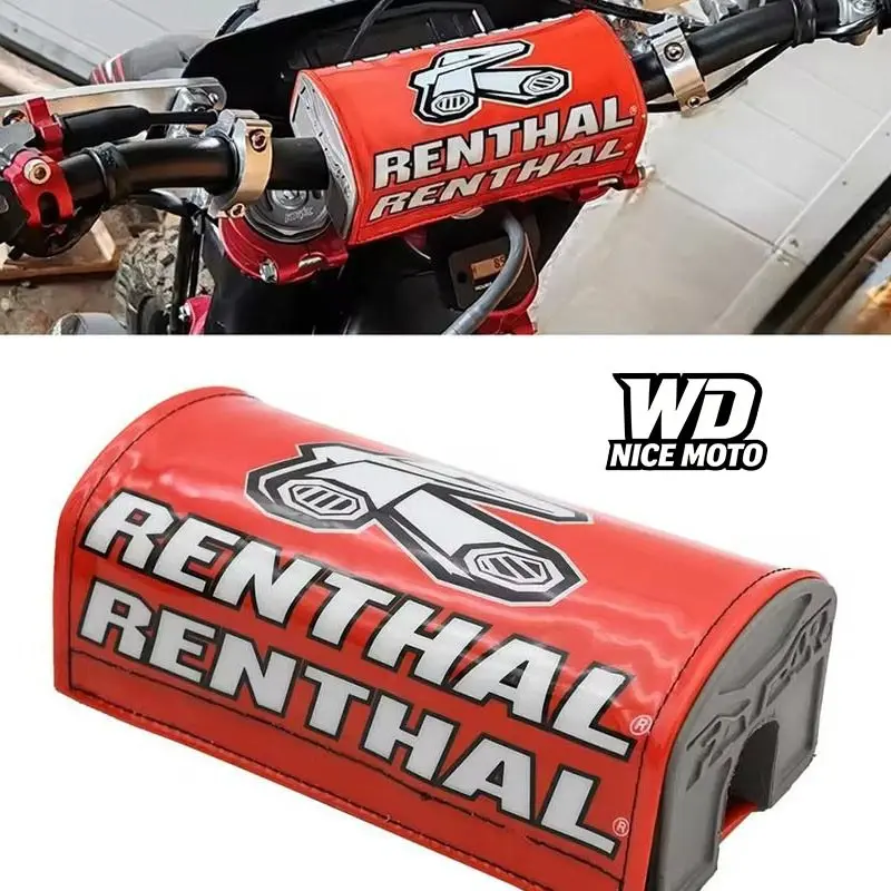 WD NICE MOTO Foam Pad for Renthal Utv/motorcycle, 1-1/8 Inch Round Bar Protector, 25cm Square Chest Guard, Internal Combustion Engine, Motor Parts