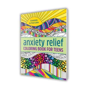 Anxiety Relief Coloring Book for Teens – Mindfulness Coloring Pages for Stress & Relaxation