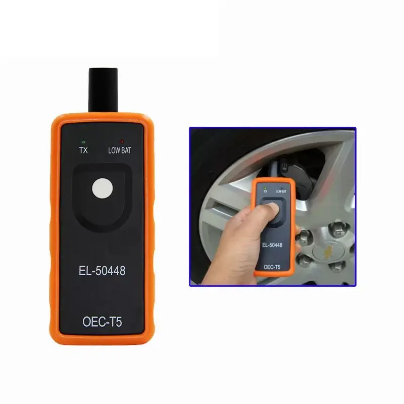 EL-50448 TPMS Relearn & Reset Car Parts Tool for GM/Opel Vehicles (Chevy, Buick, Cadillac, GMC), 315/433 MHz Operation, Battery Not Included