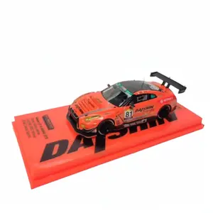 TARMAC WORKS 1:64 NISSAN GT-R NISMO GT3 FUJI 24 HRS 2021 WINNER DIE CAST MODEL CAR nissan skyline tarmac  works