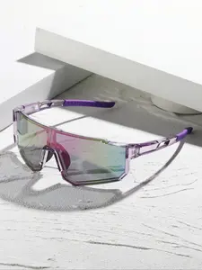 Women's Street Style Windproof UV Protection Cycling Sunglasses, Ideal for Daily Riding, Hiking, Mountaineering, Outdoor Activities, Sunglasses for Sports