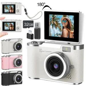 Portable 1080P HD Beginner Digital Camera, Real-Time Display, Customizable Photos & Videos, Lightweight Abs Design, USB Charging, Perfect Gift