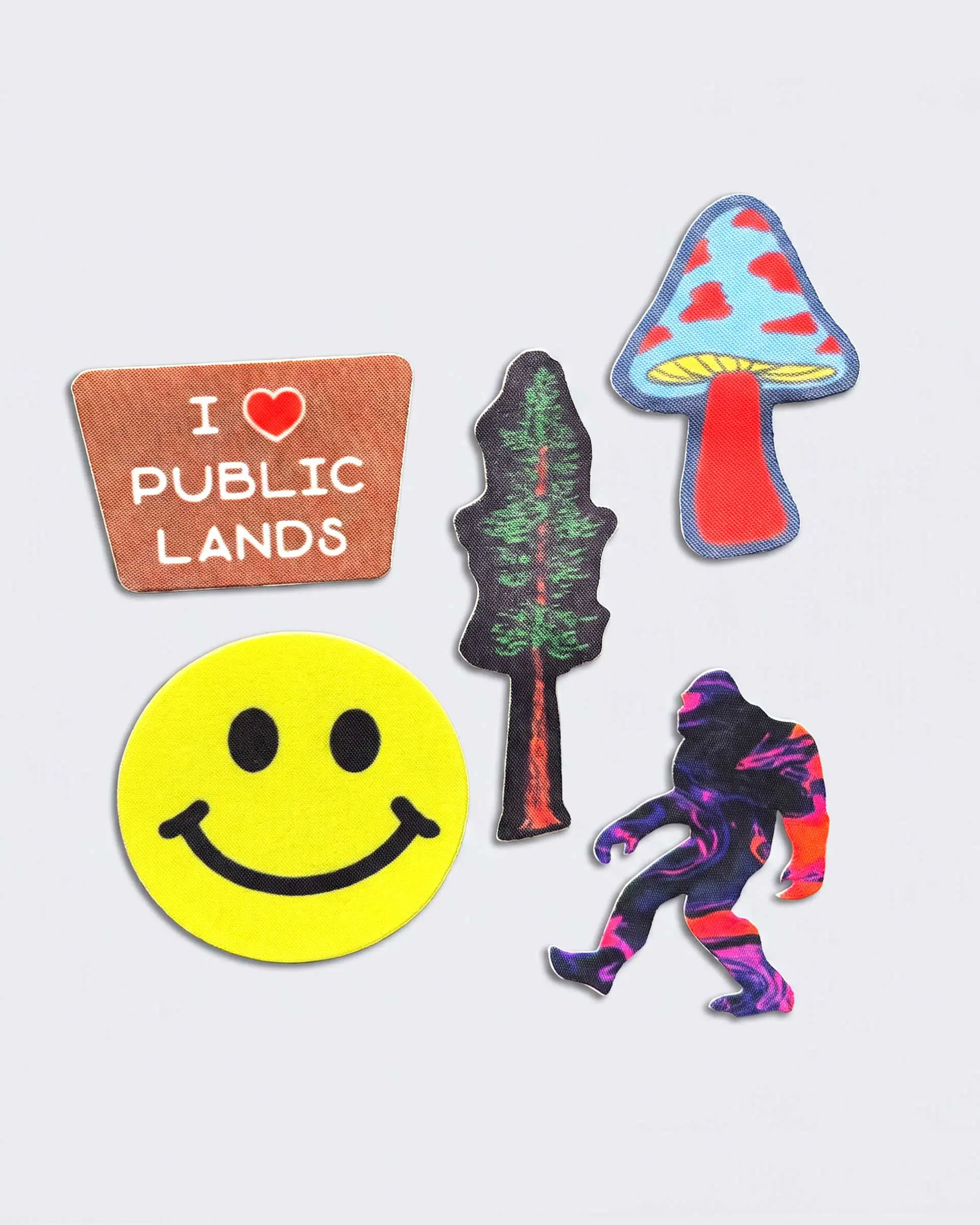 The North Face Unisex Good Vibes Patches 5-Pack