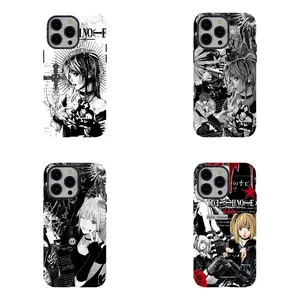 Death Note Misa Amane Gothic Art Smartphone Case, Tough Rubber Shell Phone Accessory, Wireless-Ready Protective Cover for iPhone 17 Pro Max 16 15 14 13 12 11 & Samsung S21 S22 S23 S24 S25, Anime Enthusiast Gift