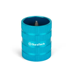 DURATECH Inner&Outer Tubing and Pipe Reamer, Pipe Deburring Tool, for Tubings from 1/4" to 1-1/4" O.D., Ideal for Copper, Stainless Steel, PVC, Brass, Aluminum, Soft Metal Pipes