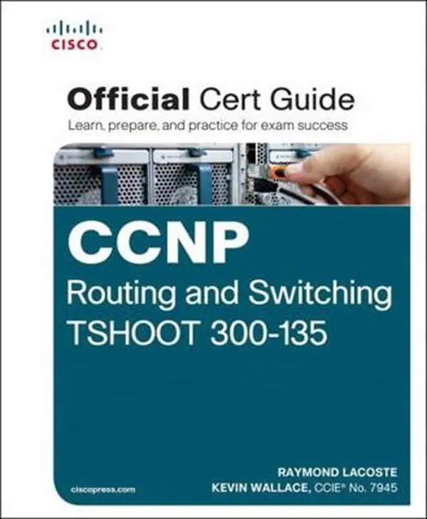 USED Book - CCNP Routing and Switching TSHOOT 300-135 Official Cert Guide by Lacoste, Raymond (Hardcover) - english