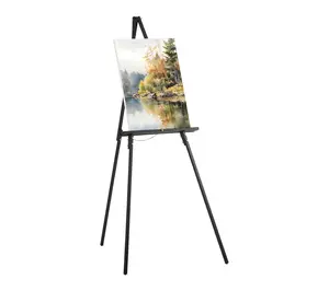 Studio Designs Display Wood Tripod Easel for Posters and Art Studio Designs Display Wood Tripod Easel for Posters and Art