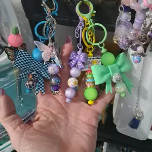 beaded keychains