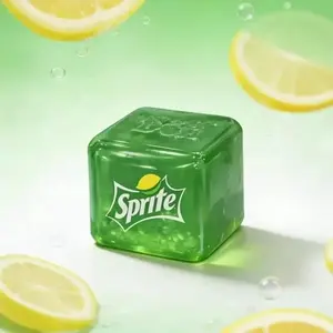 Sprite Cube Squeeze Stress Relief Toy – Nice Cube, Fidget Anxiety Relief, Fun Handheld Decompression