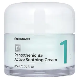 Numbuzin No.1 Pantothenic B5 Active Soothing Cream, 2.82 fl oz (80 ml)