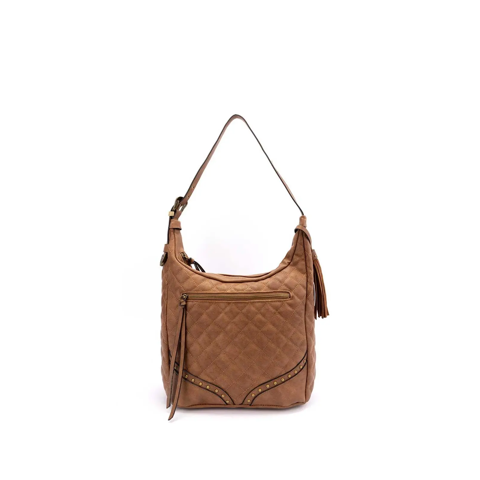 Callie Hobo in Almond Brown