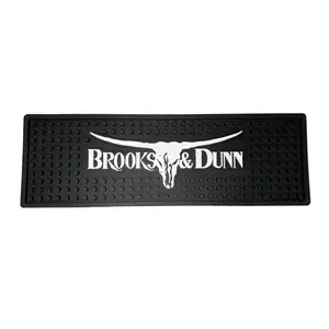 Brooks & Dunn Rubber Bar Mat