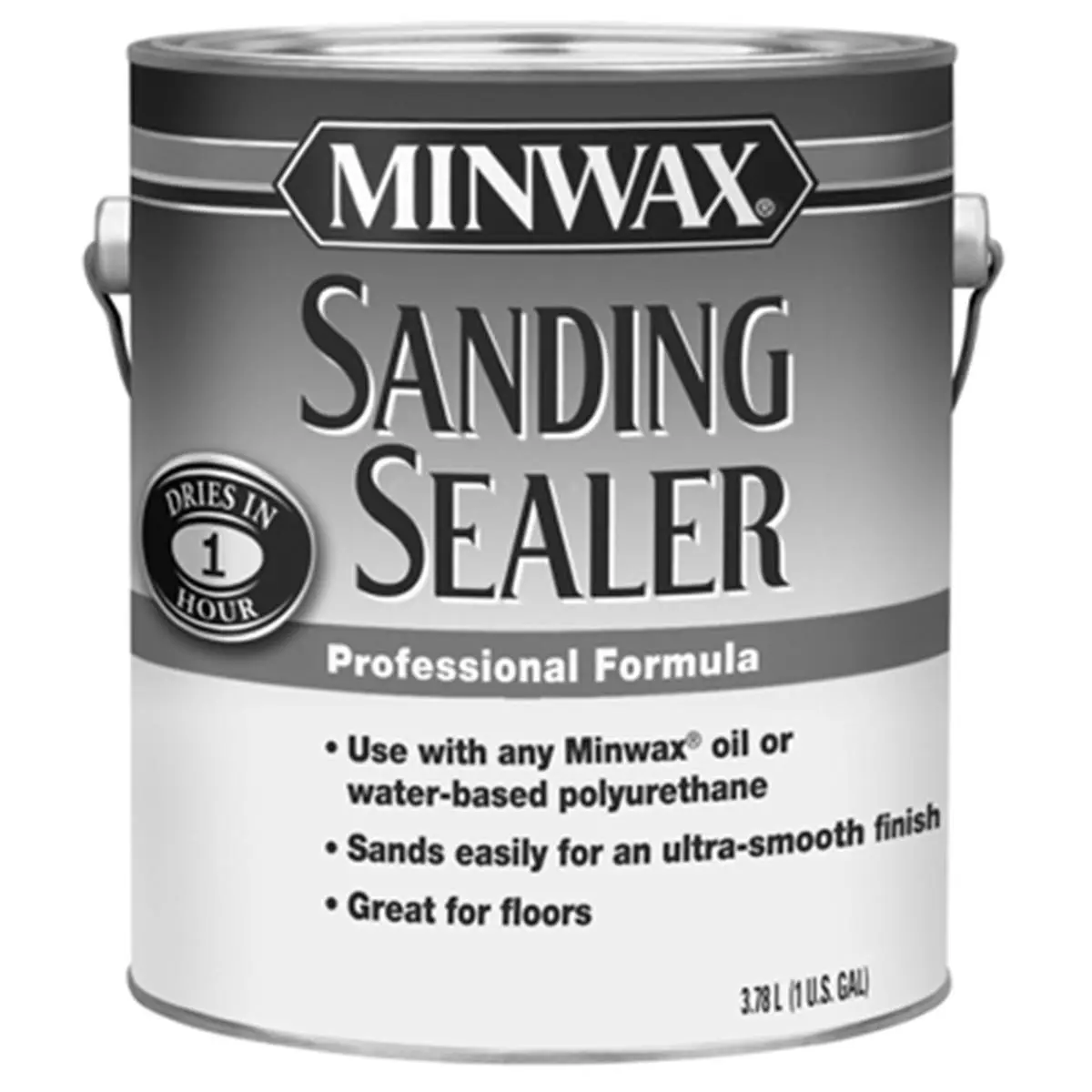 Minwax 65700000 Professional Formula Sanding Sealer - 1 Quart, Quick-Drying