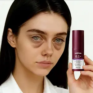9g Caffeine Eye Cream, Tighten Eye Area, Brighten Eye Muscles, Eye Brightener, Reduce Puffiness and Fatigue, Minimize Fine Lines and Swelling, Convenient Eye Care Formula, Under Eye Balm