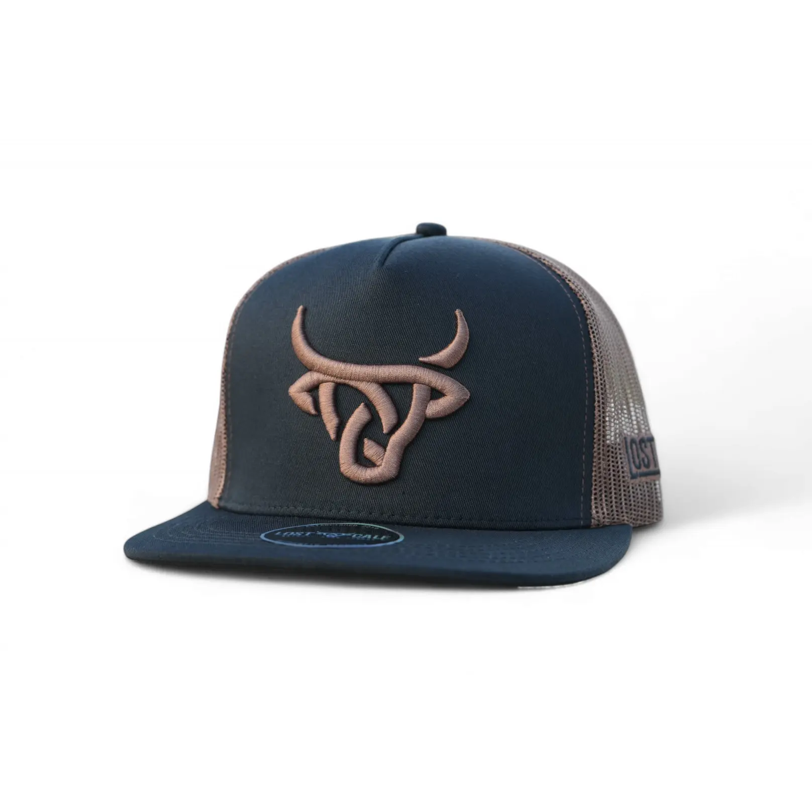 Lost Calf Heck Flat Bill Trucker Hat
