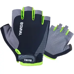 Gym Gloves, Half-Finger Breathable Workout Gloves for Men Women, Padded Weight Lifting Gloves with Wrist Wraps Support, Full Palm Protection, Gym Trainin,Motorcycle riding