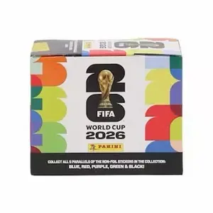 2026 Panini FIFA World Cup Soccer 25-Pack Sticker Box - U.S. Version
