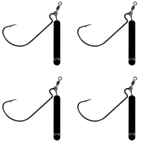 Reaction Tackle Tungsten Jika Rigs- 4PK