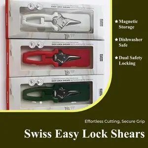 Swiss easy lock shears